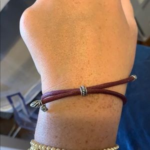 David yurman brown cord bracelet